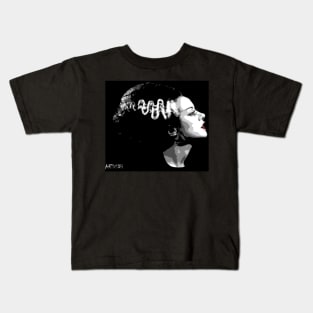 Bride of Frankenstein Kids T-Shirt